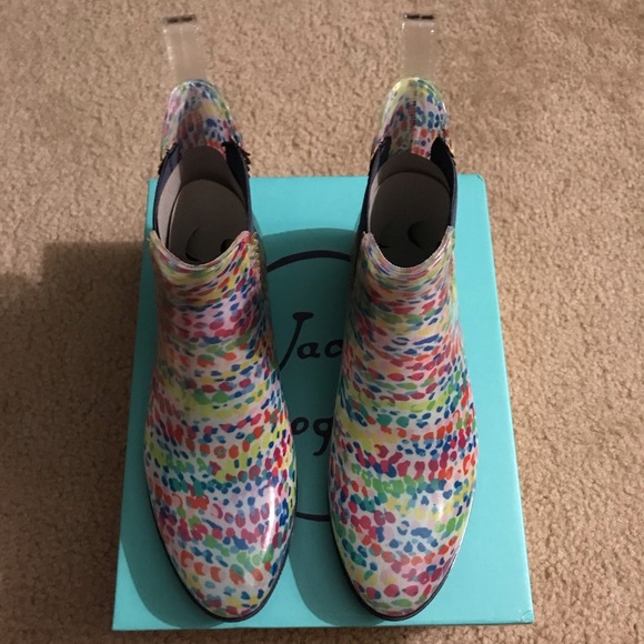 Jack Rogers Sallie Print rain boots - Picture 2 of 7